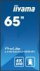 IIYAMA *IIYAMA 65'LH6565UHSB-B1, 24/7,IPS,ANDROID.11,4K,800cd, iiSignage2, SDM, 2x HDMI, DP, 2x USB,2x 10W, RJ45, WiFi, 4/32